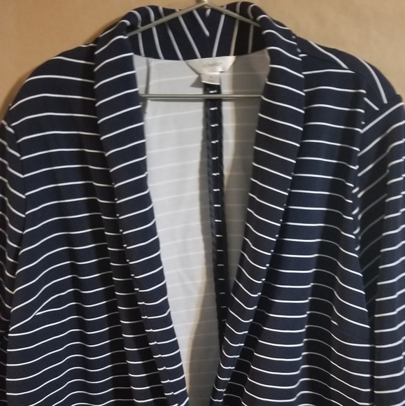 CJ Banks Jackets & Blazers - CJ Banks Nautical blazer